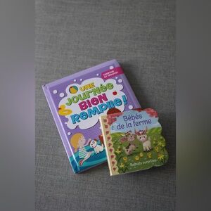 Bundle of Two French Baby Board Book